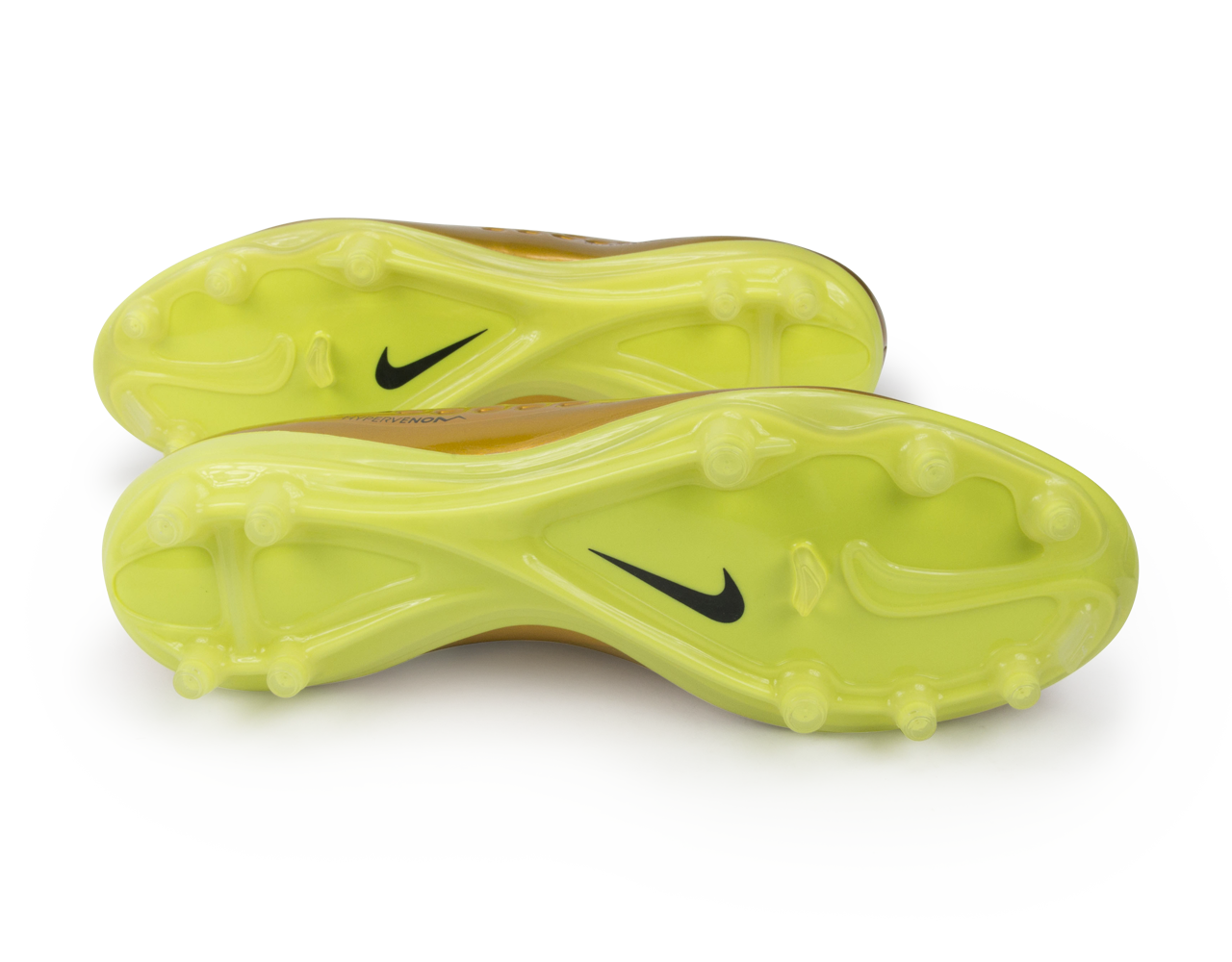 Nike Men's Hypervenom Phatal FG Metallic Gold/Black/Tour Yellow - Image 5