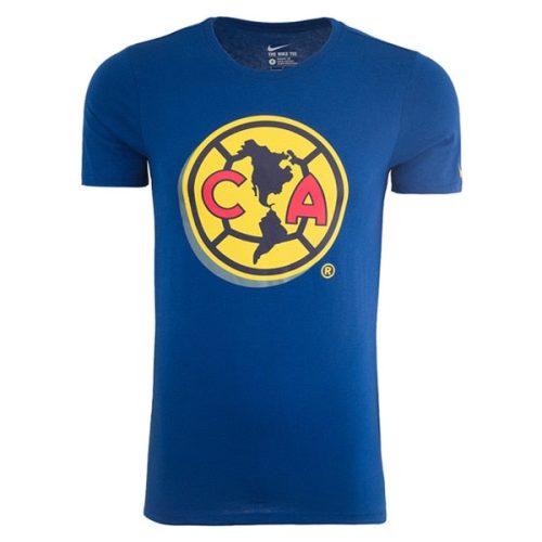 Nike Club America Crest Tee Gym Blue