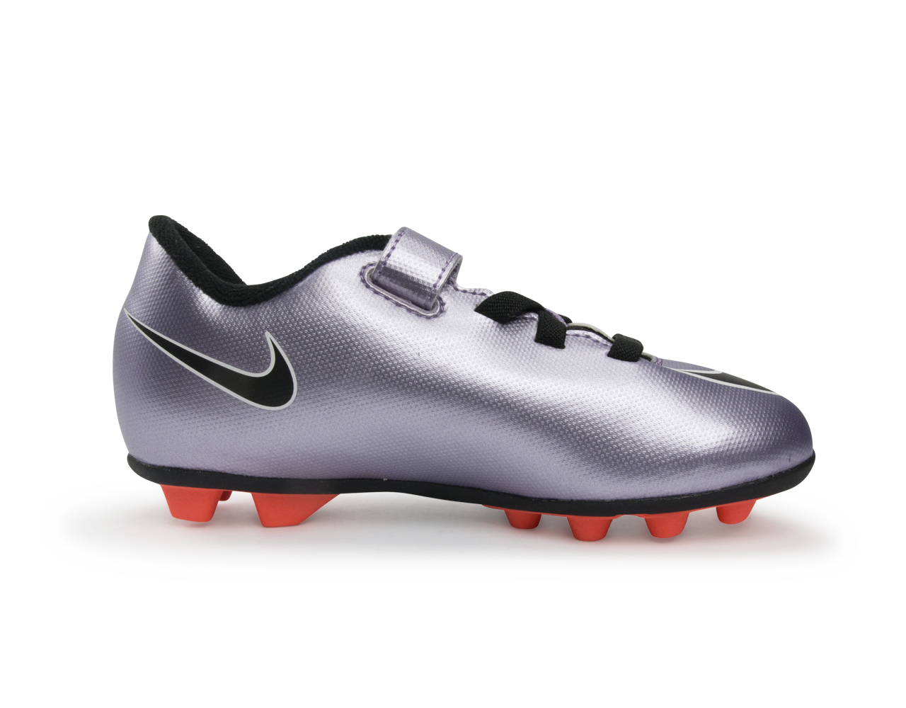 Nike Kids Mercurial Vortex II V FG-R Urban Lilac/Bright Mango/Black - Image 3