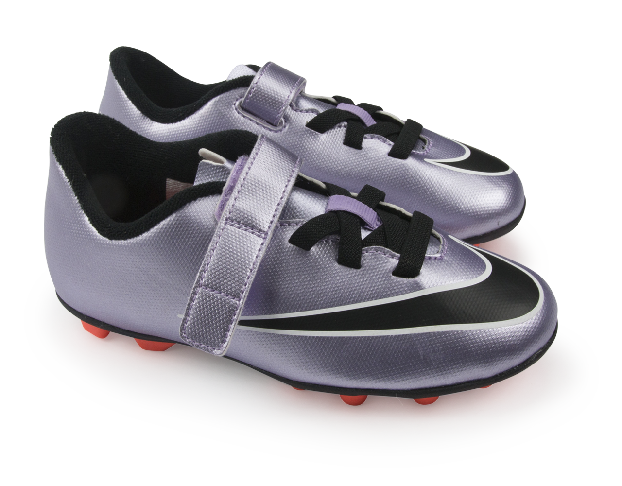 Nike Kids Mercurial Vortex II V FG-R Urban Lilac/Bright Mango/Black - Image 2