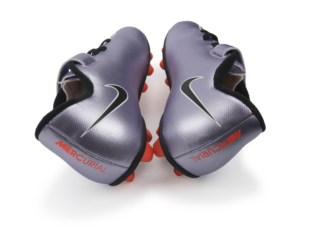 Nike Kids Mercurial Vortex II V FG-R Urban Lilac/Bright Mango/Black - Image 4
