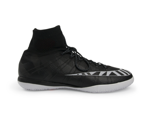 Nike Men's MercurialX Proximo Street Indoor Soccer Shoes Black/White/Hot Lava/Anthrct