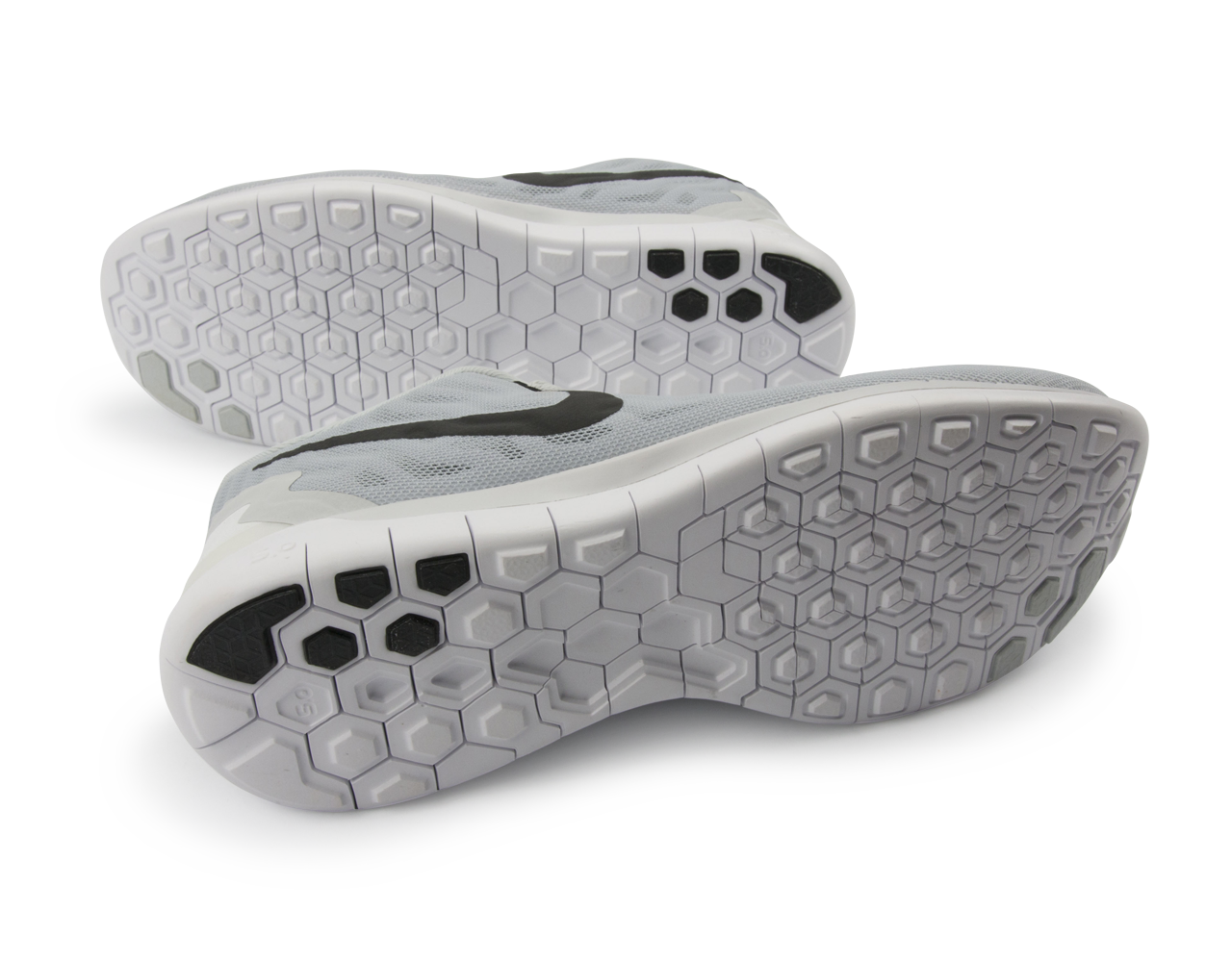 Nike Men's Free 5.0 Running Shoes Pure Platinum/Black/Wolf Grey - Image 5