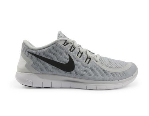Nike Men's Free 5.0 Running Shoes Pure Platinum/Black/Wolf Grey