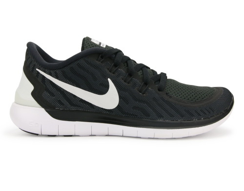 Nike Women's Free 5.0 Running Shoes Black/White/Dark Grey