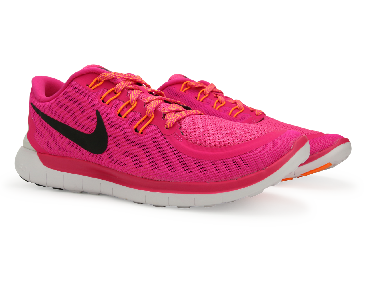 Nike Women's Free 5.0 Running Shoes Light Aqua/Black/Retro Green - Image 2