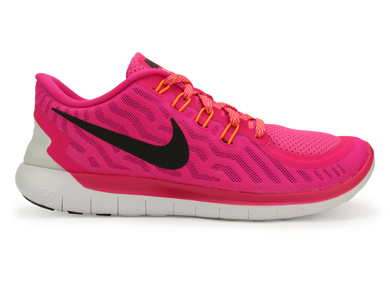 Nike Women's Free 5.0 Running Shoes Light Aqua/Black/Retro Green