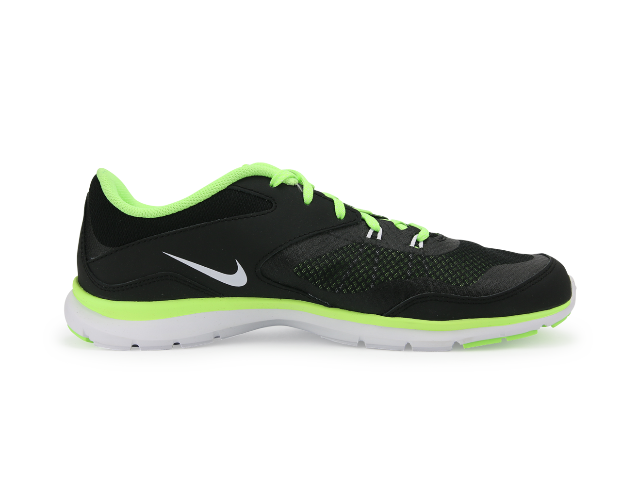 Nike Women's Flex Trainer 5 Black/White Ghost/Green - Image 2