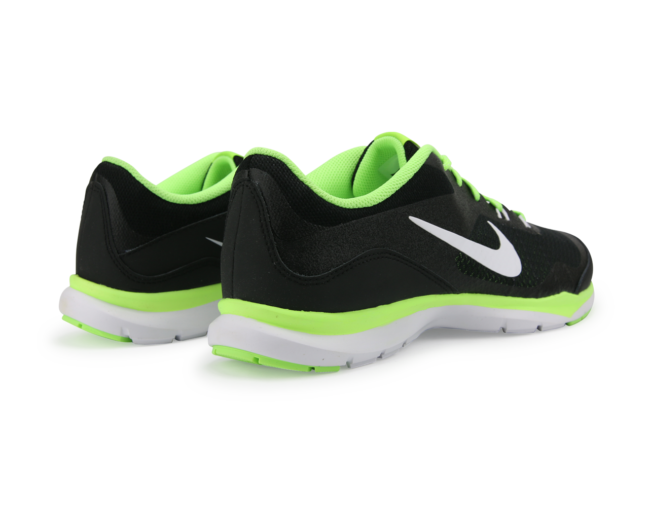 Nike Women's Flex Trainer 5 Black/White Ghost/Green - Image 3