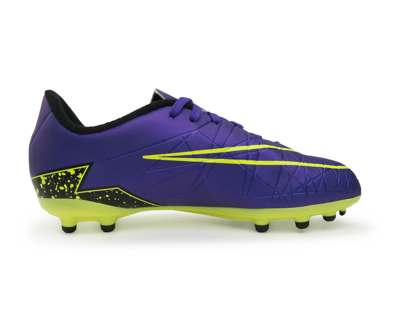 Nike Kids Hypervenom Phelon II FG Hyper Grape/Black/Volt - Image 2