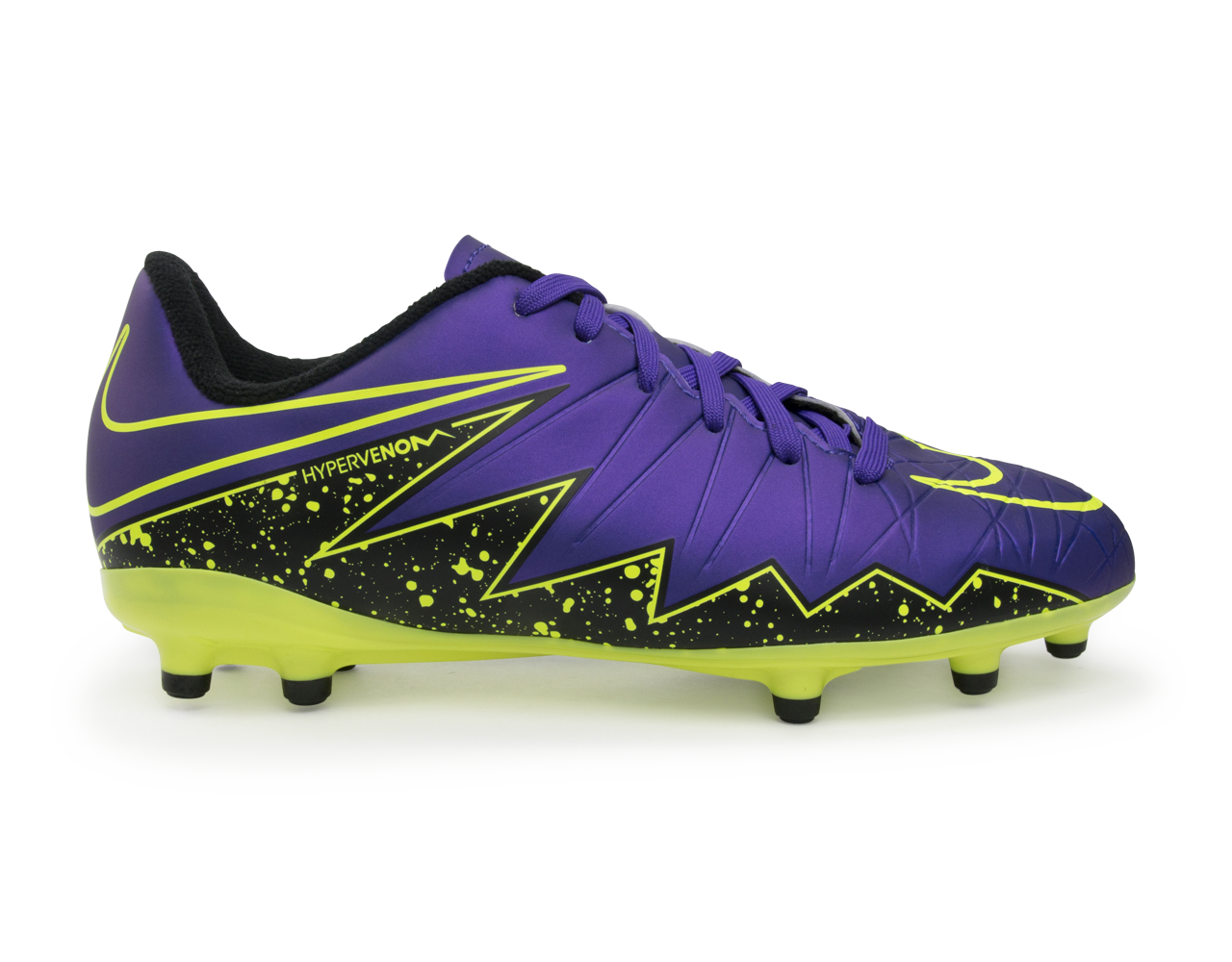 Nike Kids Hypervenom Phelon II FG Hyper Grape/Black/Volt