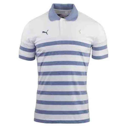 PUMA Men's Arsenal AFC Polo White/Blue