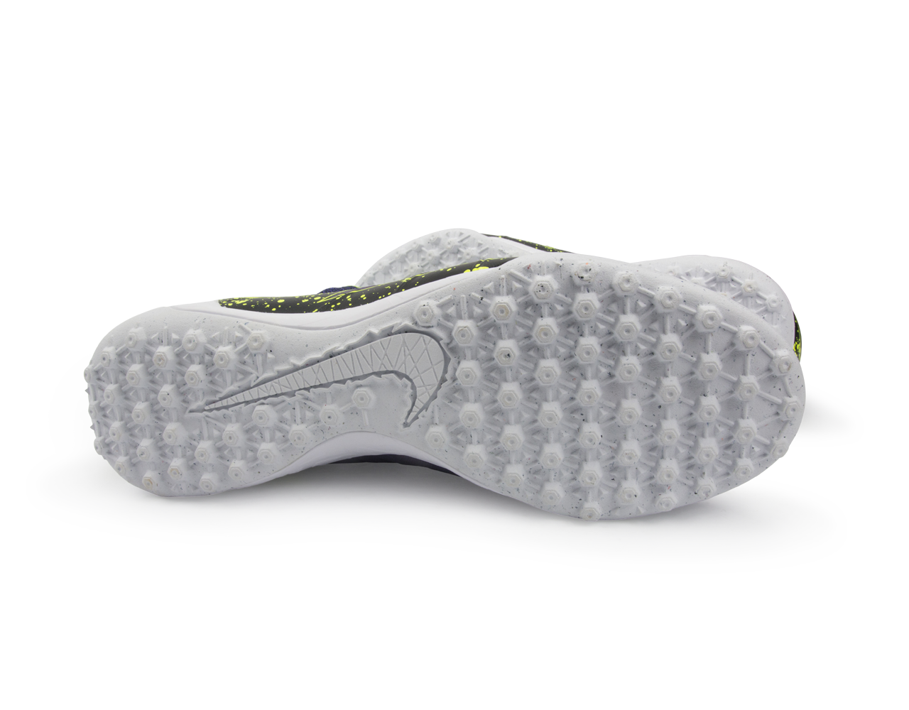 Nike Men's HypervenomX Proximo Turf Soccer Shoes Hyper Grape/Black/Volt - Image 5