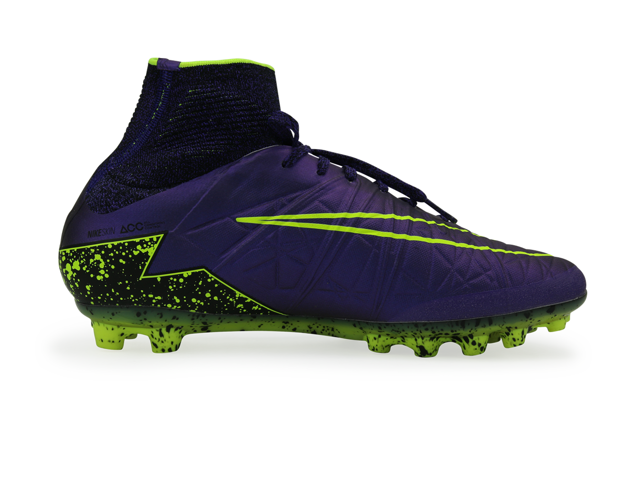 Nike Men's Hypervenom Phantom II AG-R Hyper Grape/Black/Volt - Image 2