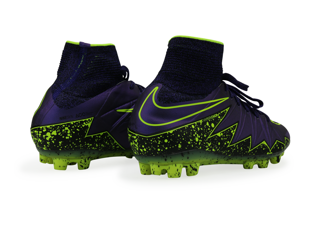 Nike Men's Hypervenom Phantom II AG-R Hyper Grape/Black/Volt - Image 4