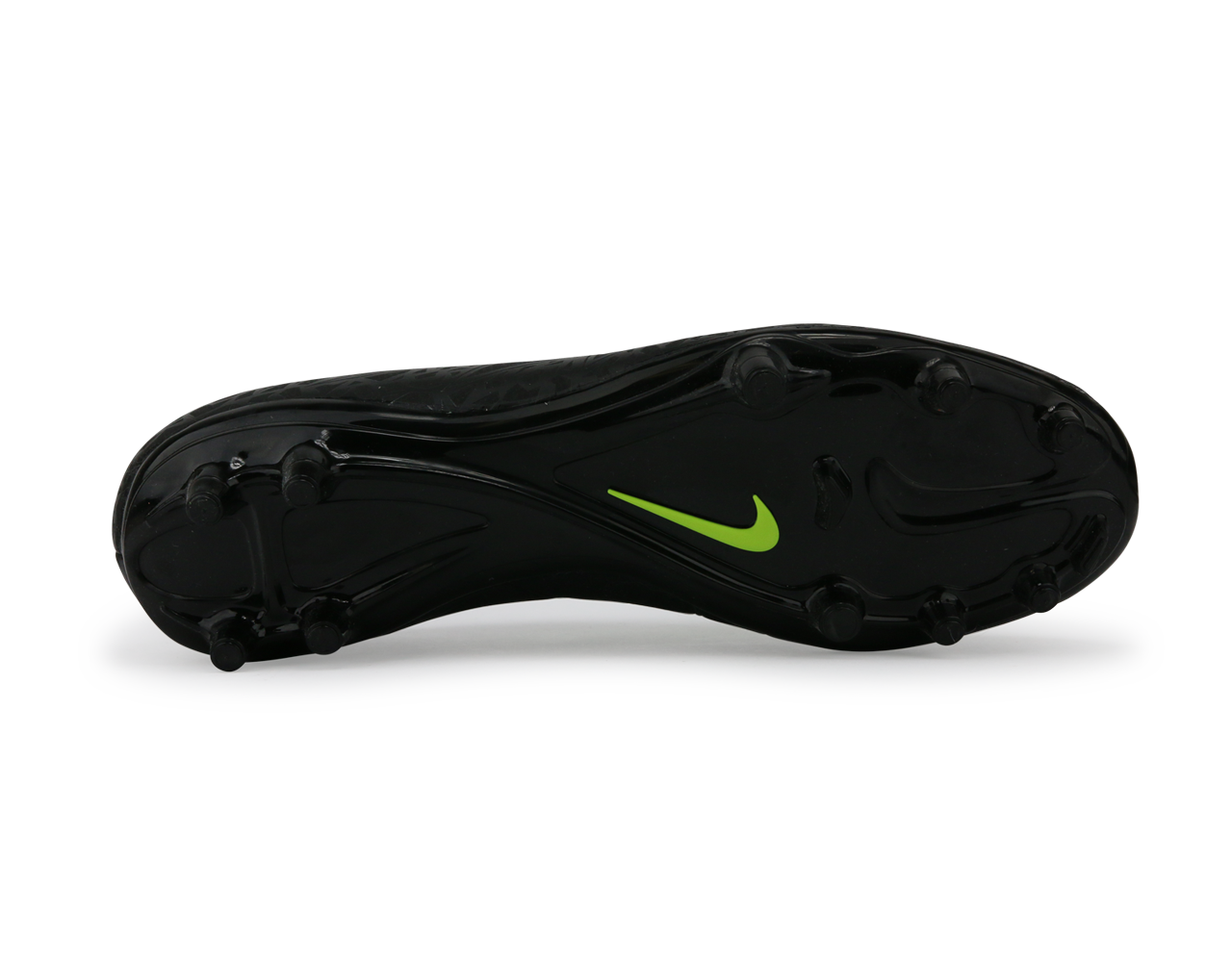 Nike Men's Hypervenom Phelon II FG Black/Black/Volt - Image 4