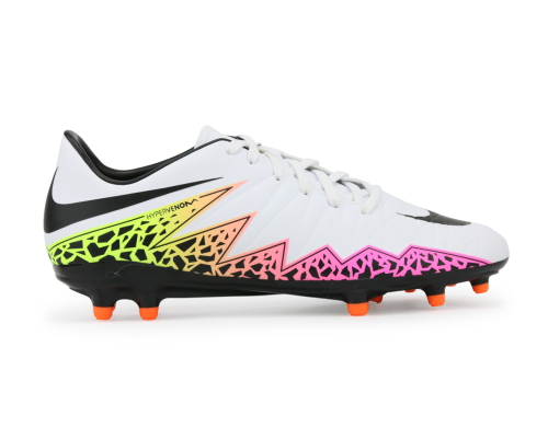 Nike Men's Hypervenom Phelon FG White/Black/Orange Total