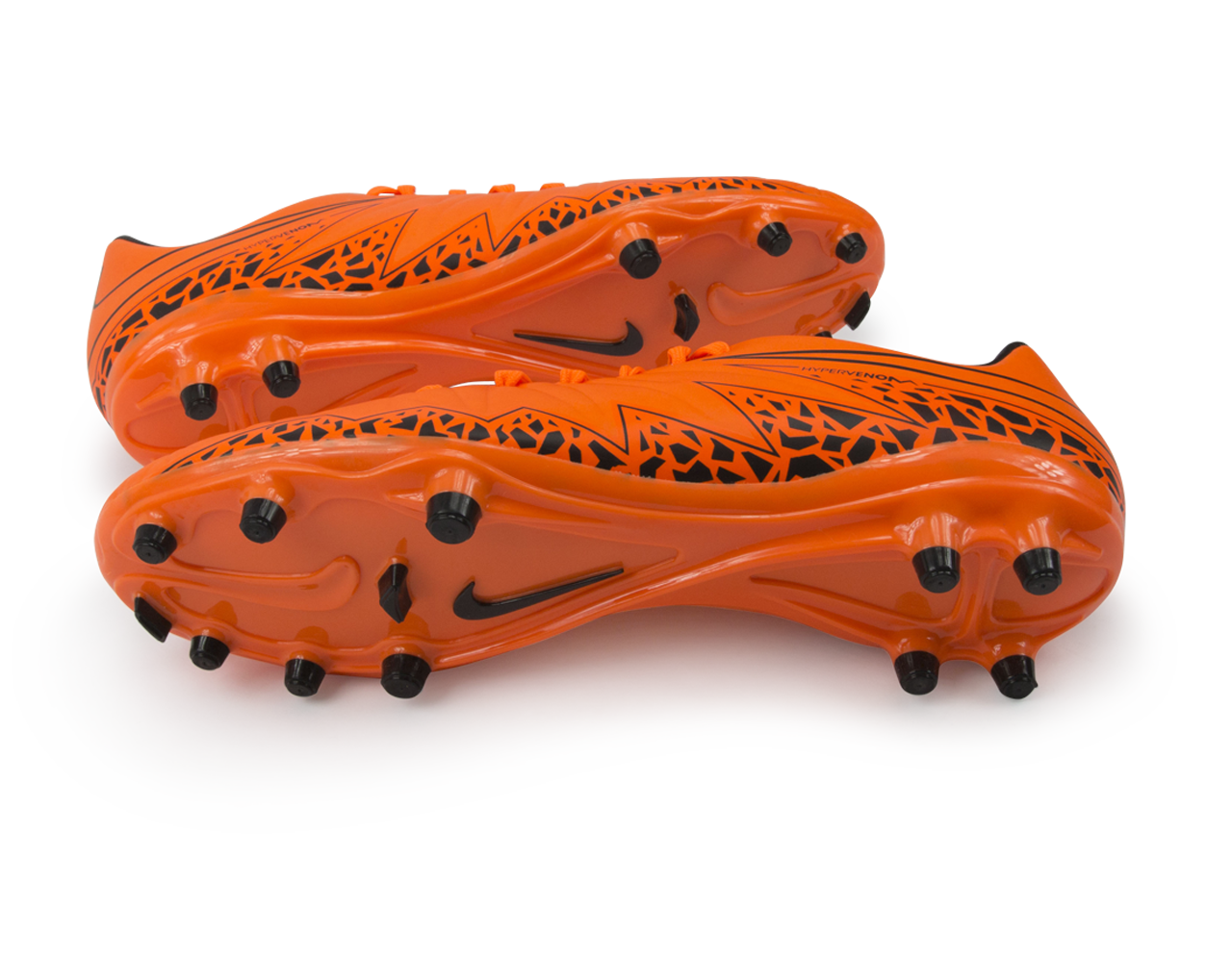 Nike Men's Hypervenom Phelon FG Total Orange/Black/Orange Total Black - Image 2