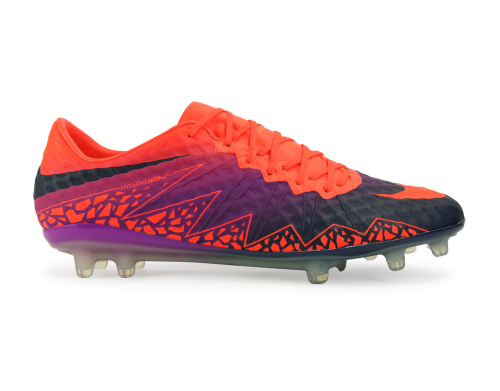 Nike Men's Hypervenom Phinish FG Total Crimson/Obsidian/Vivid Purple