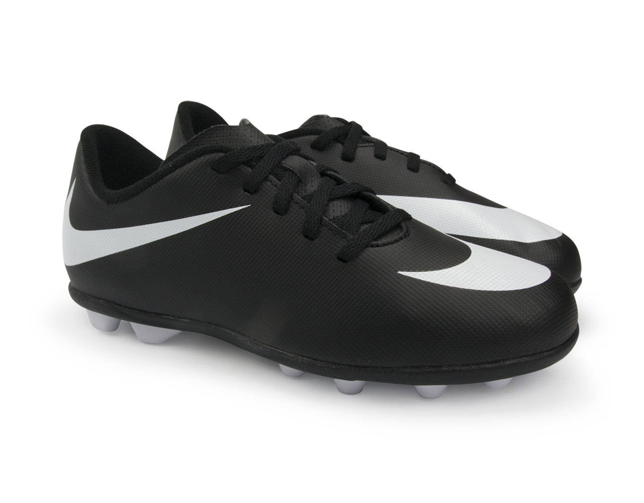 Nike Kids Bravata FG-R Black/White - Image 6