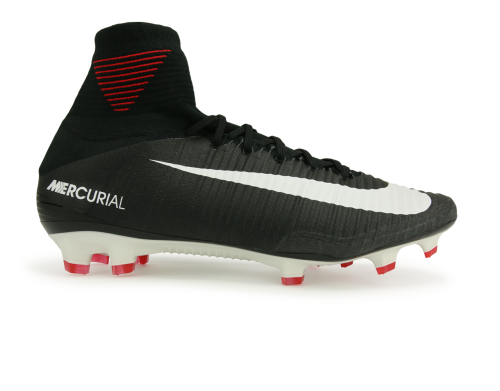 Nike Men's Mercurial Superfly V FG Black/White/Dark Grey