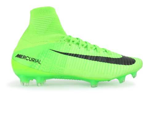 Nike Men's Mercurial Superfly V FG Electric Green/Black/Ghost Green