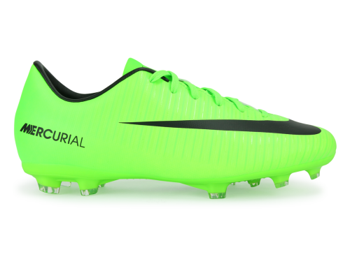 Nike Kids Mercurial Victory VI FG Electric Green/Black/Flash Lime