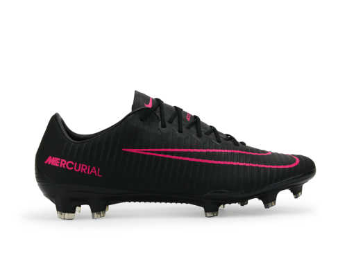 Nike Men's Mercurial Vapor XI FG Black/Black/Pinkblast