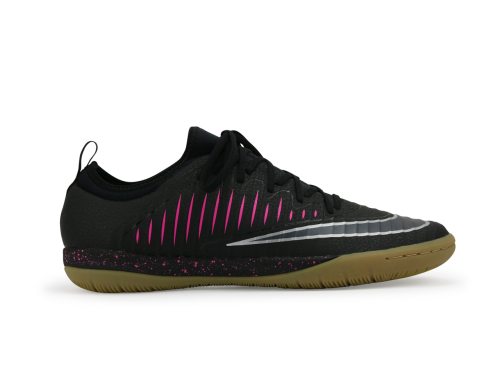 Nike Men's MercurialX Finale II Indoor Soccer Shoes /Black Pink/Blast Gum/Light Brown