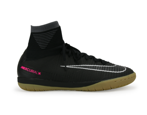 Nike Men's MercurialX Proximo II Indoor Soccer Shoes Black/Black/Gum