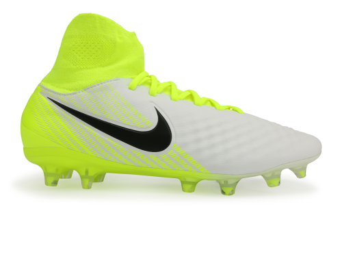 Nike Men's Magista Orden II FG White/Black/Volt/Wolf Grey