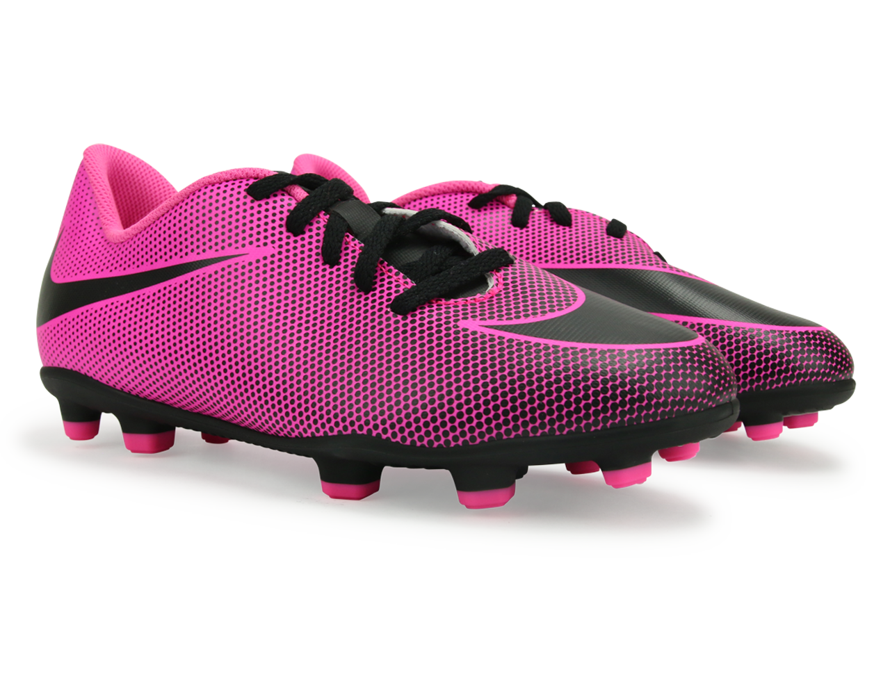 Nike Kids Bravata II FG Pink Blast/Black - Image 3