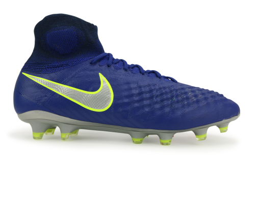 Nike Men's Magista Obra II FG Deep Royal/Chrome/Total Crismson
