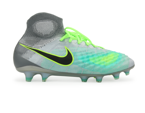 Nike Men's Magista Obra II FG Pure Platinum/Black/Ghost Green