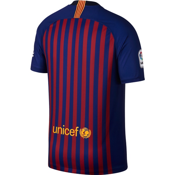 Nike Kids FC Barcelona 18/19 Home Jersey Deep Royal/University Gold - Image 2