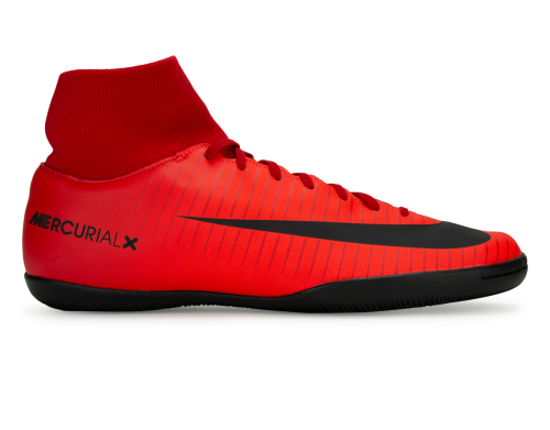 Nike Men's MercurialX Victory VI DF Indoor Soccer Shoes University Red/Black