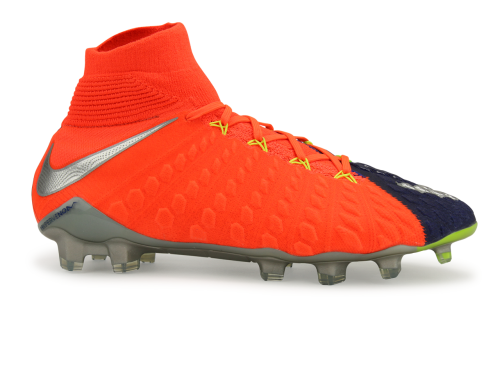 Nike Men's Hypervenom Phantom III Dynamic Fit FG Deep Royal Blue/Chrome/Total Crimson
