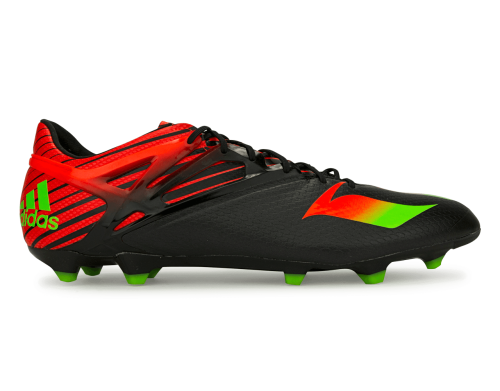adidas Men's Messi 15.1 FG/AG Core Black/ Neon Green/Infrared