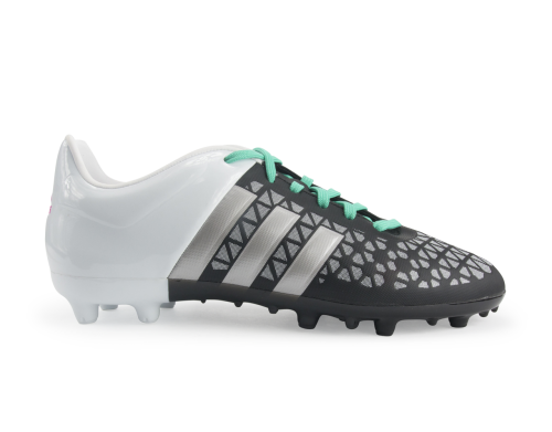 adidas Kids ACE 15.3 FG/AG Black/Metallic Silver/Mint
