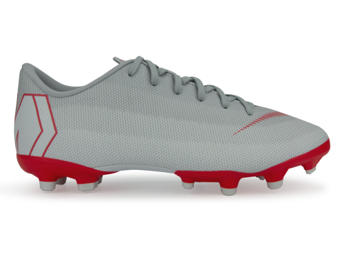 Nike Kids Mercurial Vapor 12 Academy FG/MG Wolf Grey/Light Crimson