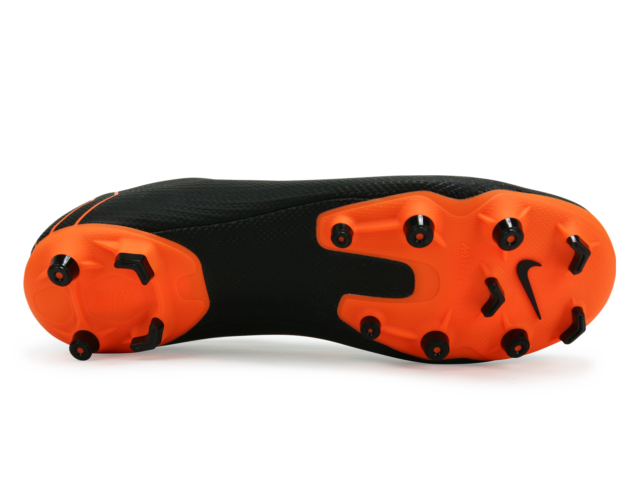 Nike Men's Mercurial Vapor 12 Academy FG/MG Black/Total Orange/White - Image 2