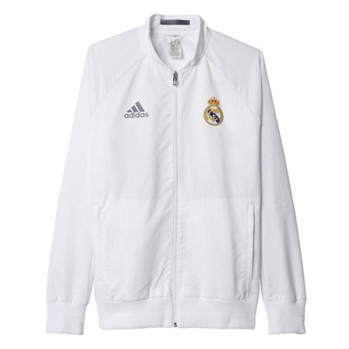adidas Men's Real Madrid 15/16 Anthem Jacket White