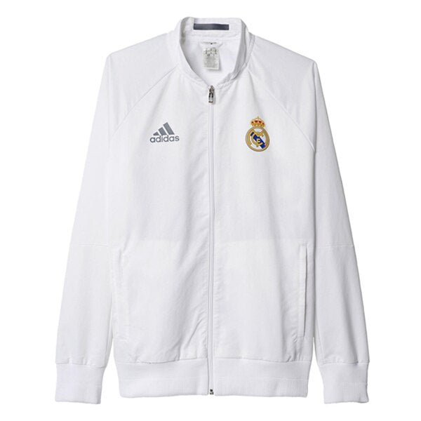 adidas Men's Real Madrid 15/16 Anthem Jacket White