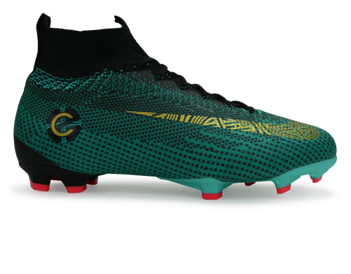 Nike Kids Superfly 6 CR7 Elite FG Clear Jade/Black/Hyper Turquoise