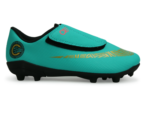 Nike Kids Mercurial Vapor 12 Club PS CR7 FG/MG Clear Jade/Black/Hyper Turquoise