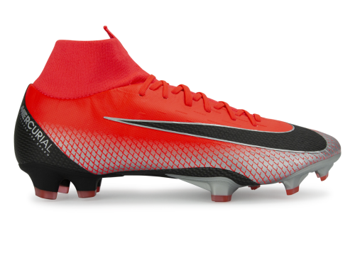 Nike Men's Mercurial CR7 Superfly 6 Pro FG Bright Crimson/Black