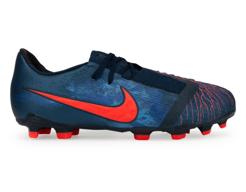 Nike Kids PhantomVNM Elite DF FG Obsidian/White/Black/Racer Blue