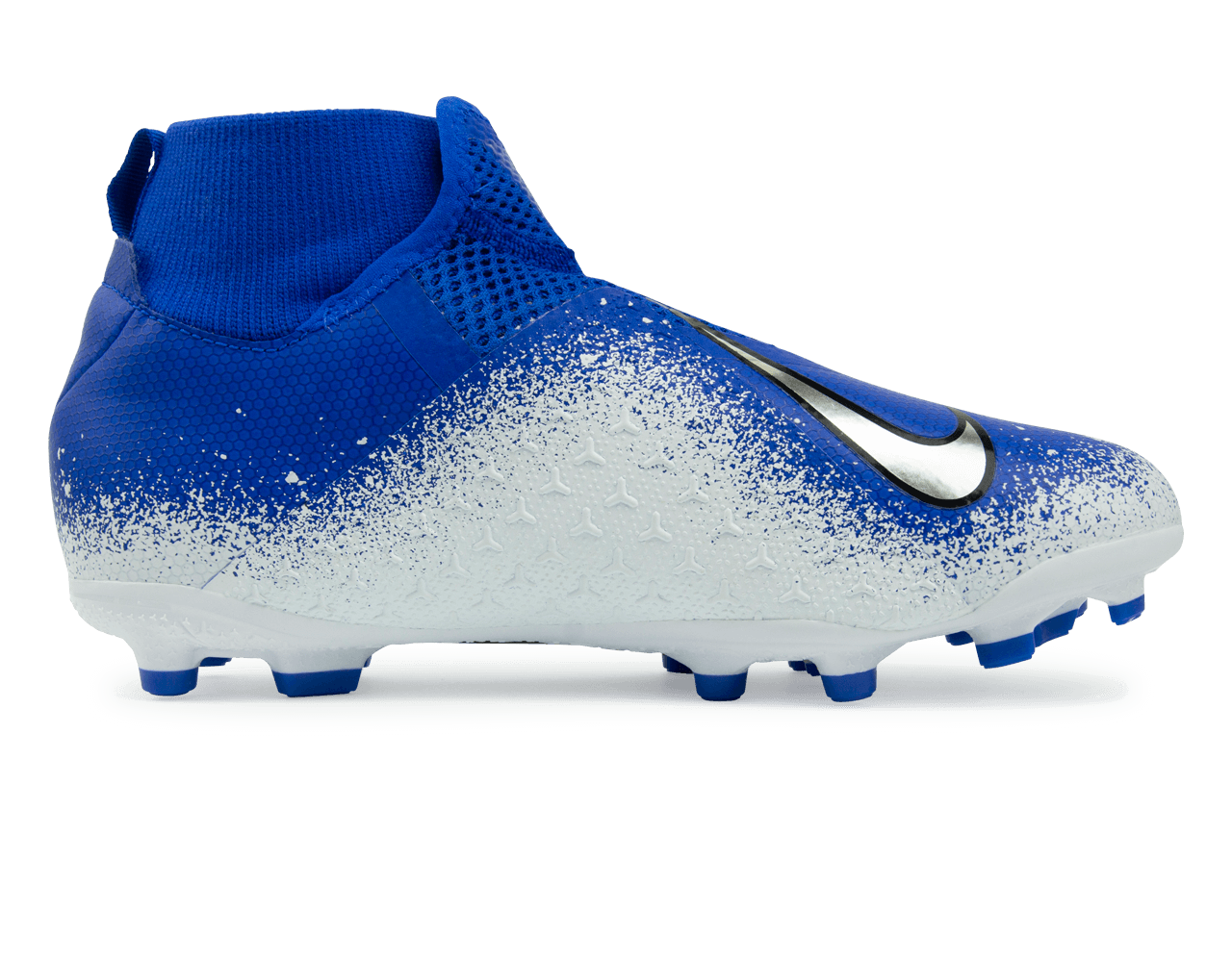 Nike Kids Phantom VSN Academy DF FG/MG Racer Blue/Chrome/White - Image 2