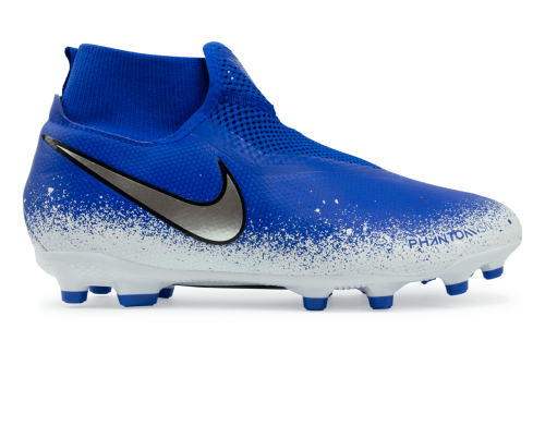 Nike Kids Phantom VSN Academy DF FG/MG Racer Blue/Chrome/White