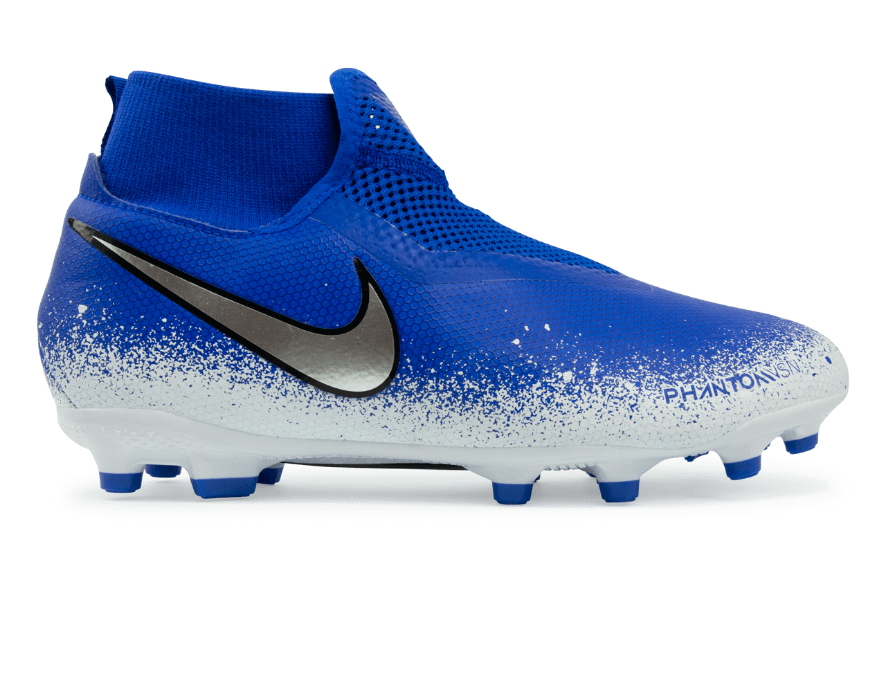 Nike Kids Phantom VSN Academy DF FG/MG Racer Blue/Chrome/White